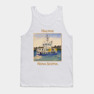 Ferry Boat in Halifax Nova Scotia Canada Tank Top